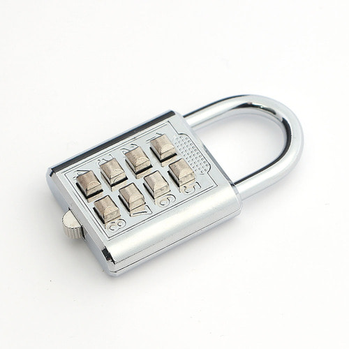 세이프 버튼식 비밀번호 자물쇠 잠금장치 소형자물쇠