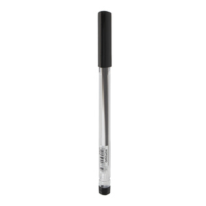 투명바디 검정색 볼펜(1.0mm) 사무용 필기볼펜