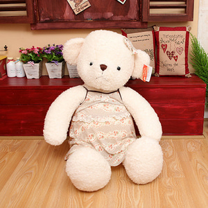 더클래식베어 여자(100cm) 선물용 곰인형