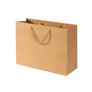 무지 가로형 쇼핑백(브라운)(32x25cm)종이쇼핑백