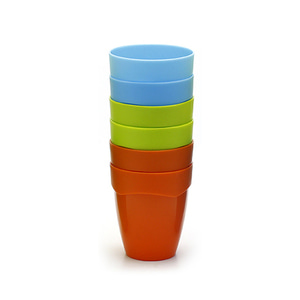 6p 파스텔 주스컵(소) 플라스틱 물컵