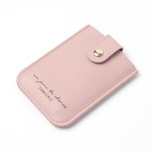 팝업 슬라이드 카드지갑(핑크)슬라이딩 포켓지갑